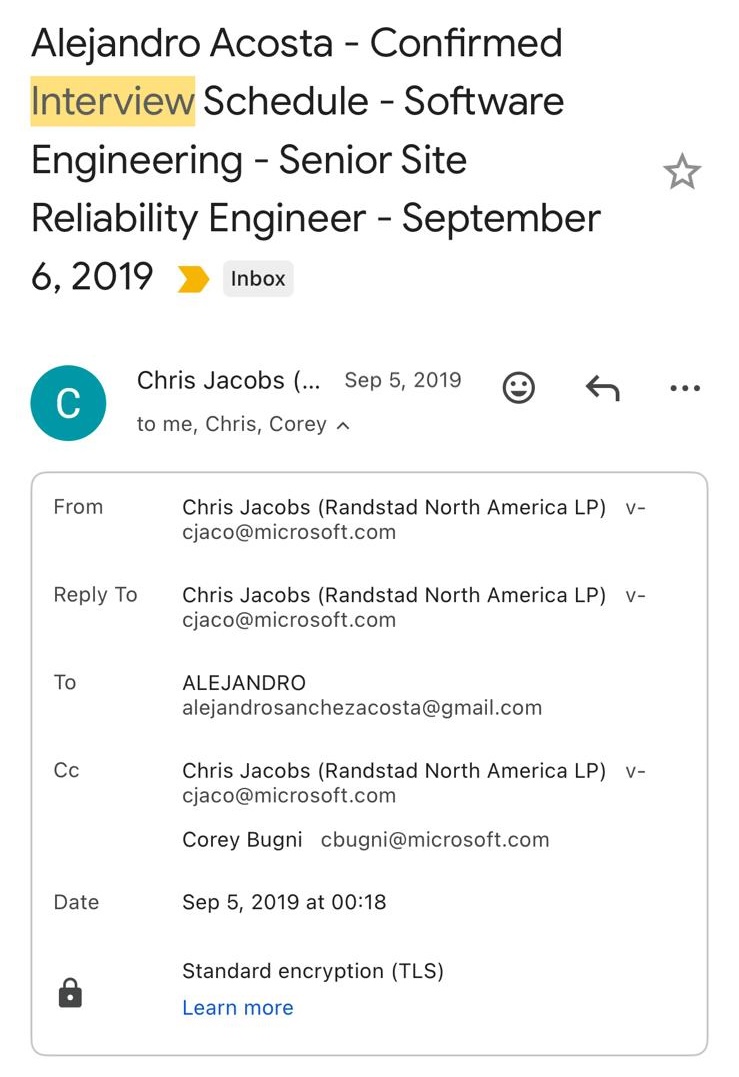 Entrevista Microsoft