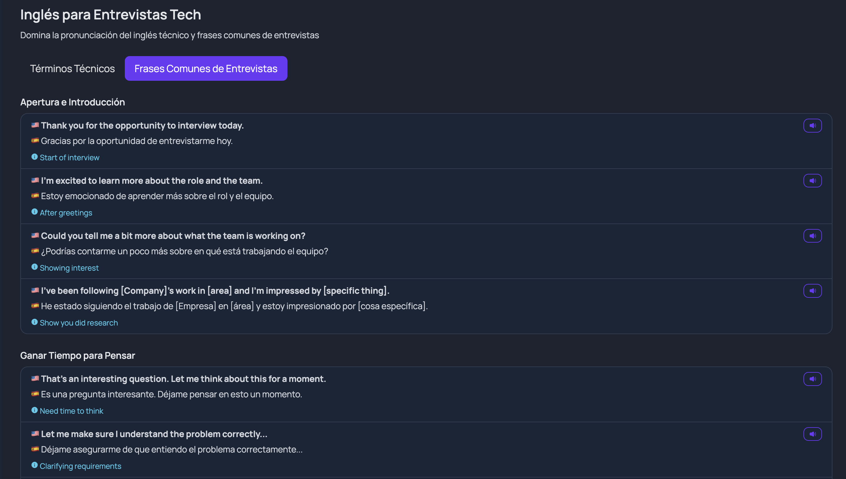 English for Tech Interviews