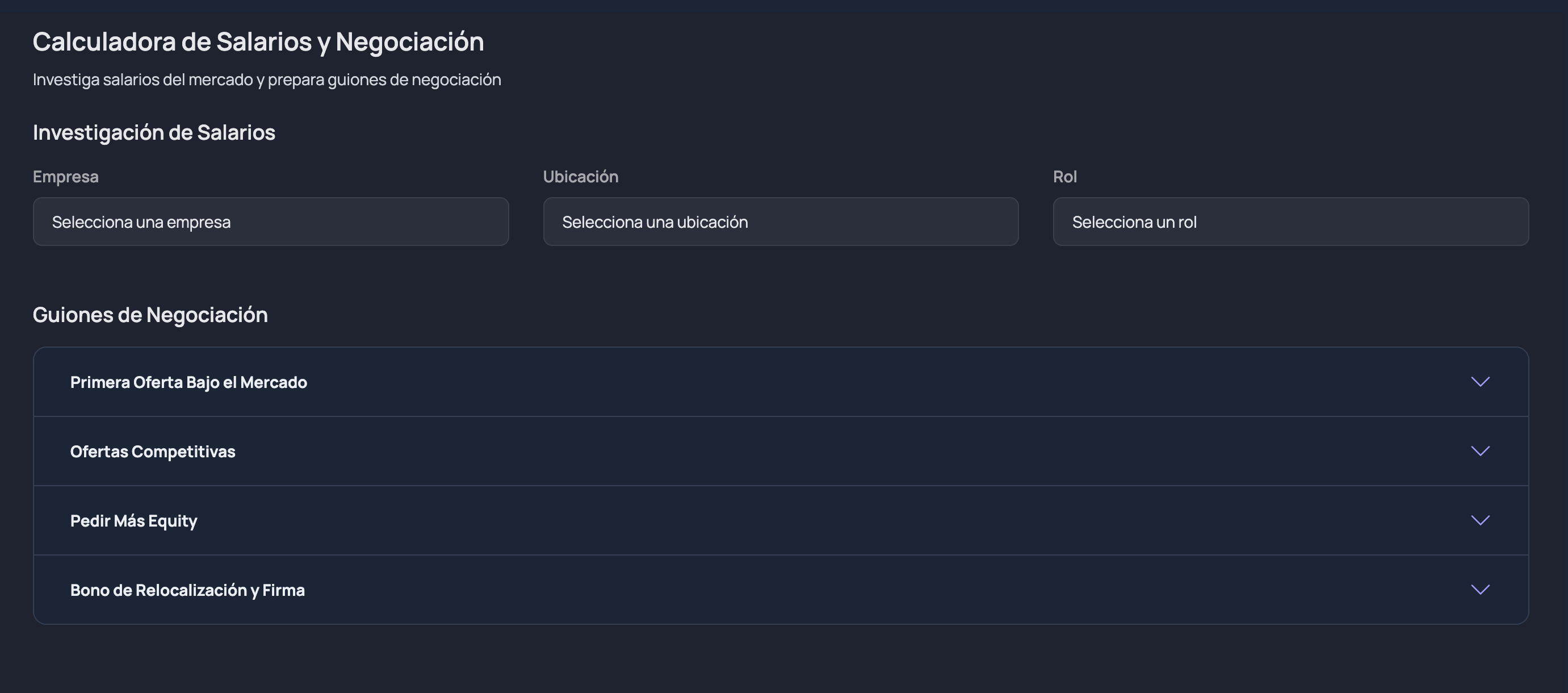Salary Calculator & Negotiation Assistant